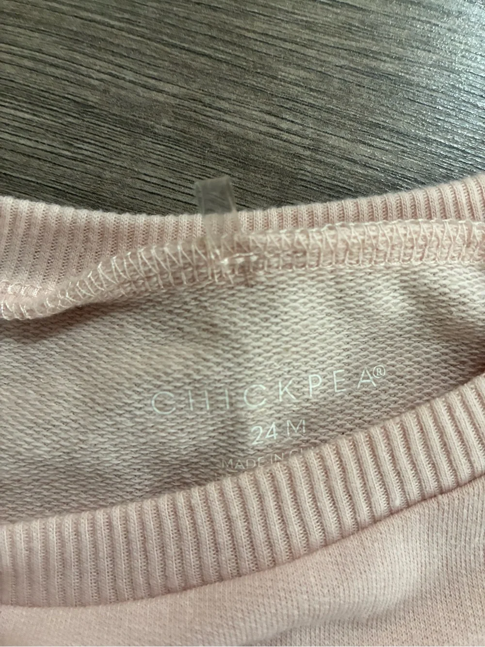 Kids Apple-Print pink sweater and matching pants set